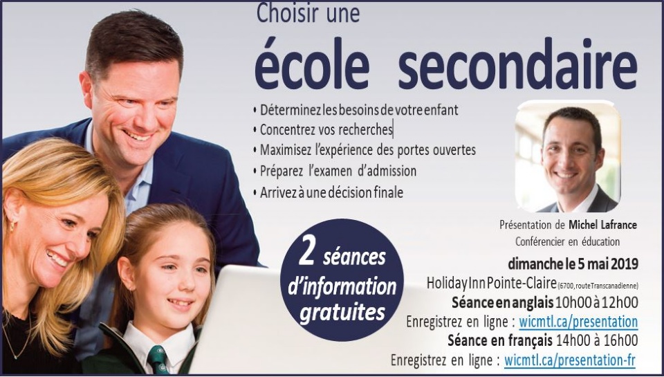 Stratgies pour trouver la bonne cole secondaire | Laval Families Magazine | Laval's Family Life Magazine